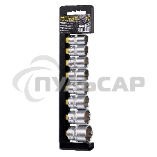 Набор головок BERGER BG2029 торцевых 1/2'' superlock 8предметов 16-27мм