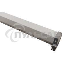 Экран 250x250см Motoscreen 1:1 настенно-потолочный рулонный (моторизованный) 139' фибергласс, серый корпус