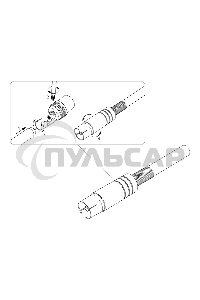 Разъем гнездо TV никель c пружиной PROCONNECT