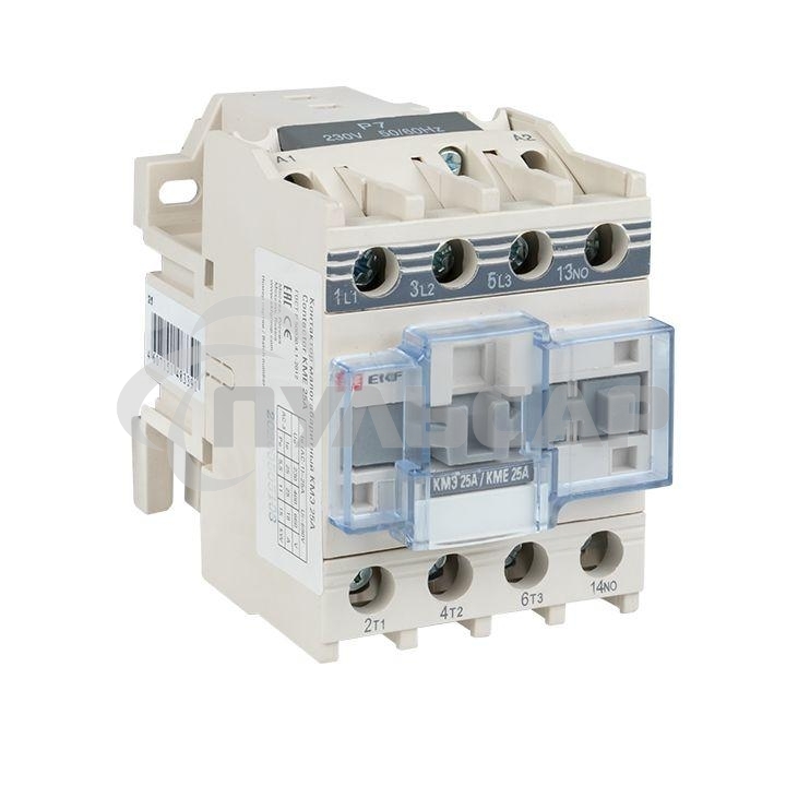 Контактор КМЭ 25А 220В 1NO EKF ctr-s-25-220