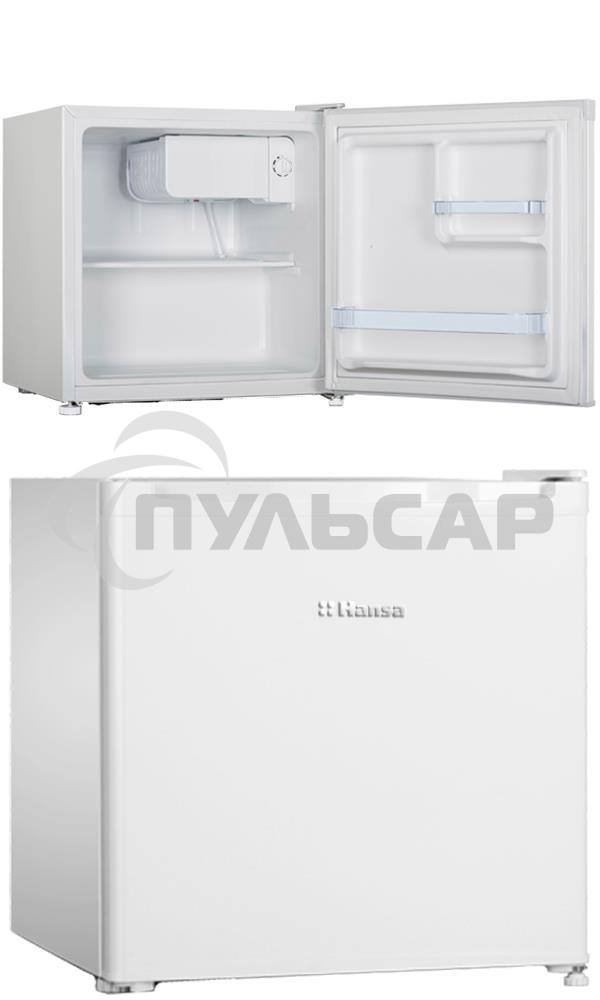 Холодильник Hansa FM050.4 белый однокамерный 41/5л морозилка сверху