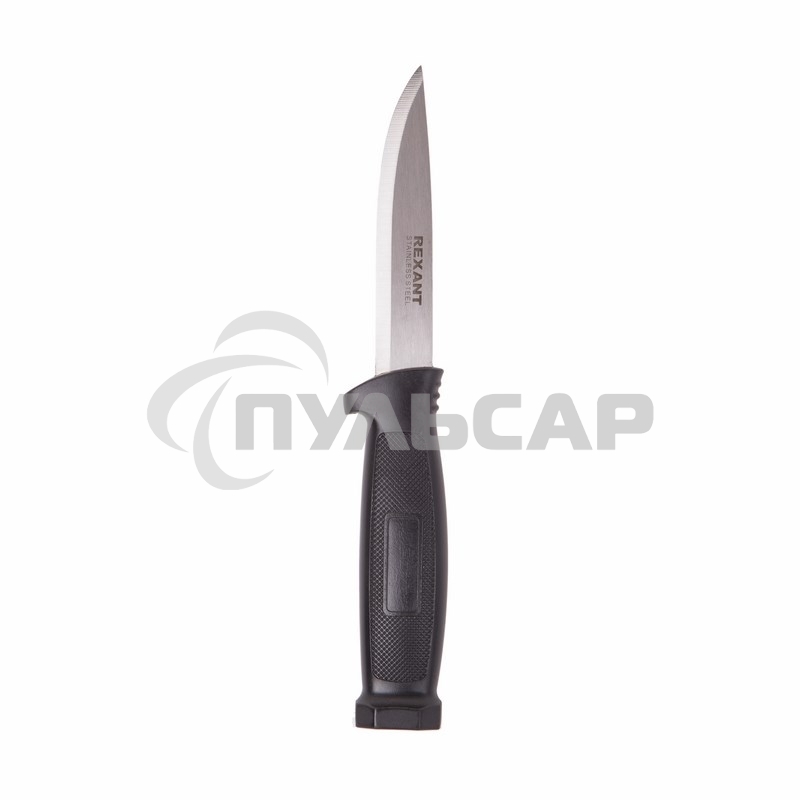 Нож строительный нержавеющая сталь лезвие 100 мм Rexant