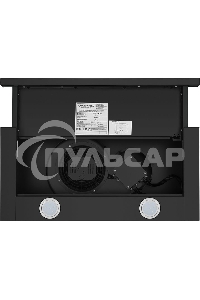 Вытяжка встраиваемая Maunfeld VS Light 50 черный, 50 см, 520 куб. м/ч, 56 дБ