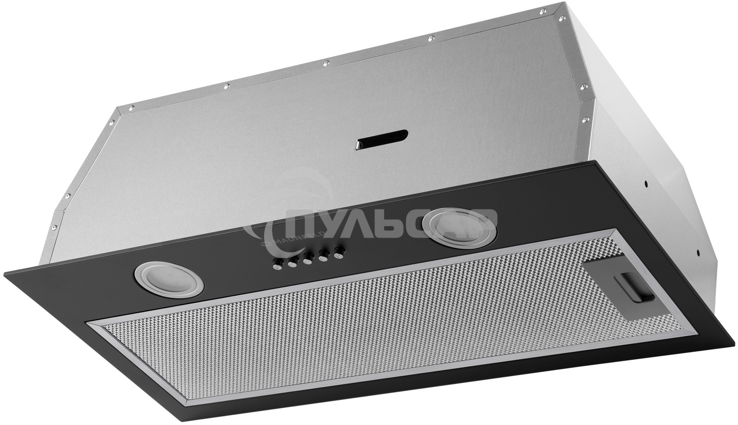 Вытяжка встраиваемая Maunfeld Thames 601M черный, 60 см, 520 куб. м/ч, 45 дБ