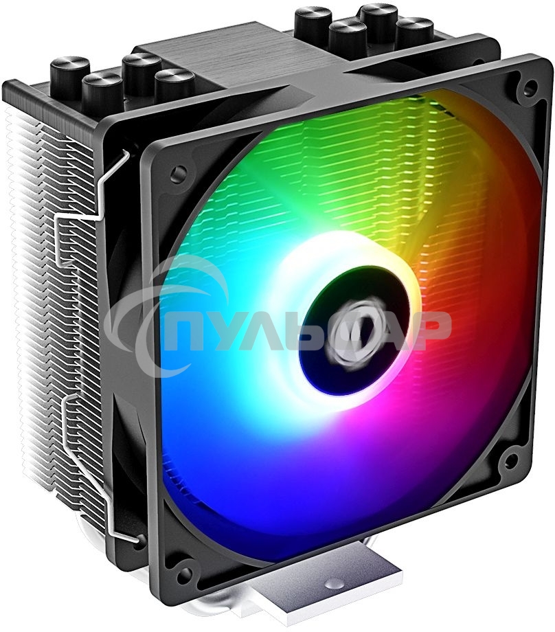 Кулер ID-COOLING SE-214-XT ARGB черный 120мм алюминий/медь 1500rpm 27db 4-pin 180W 150мм