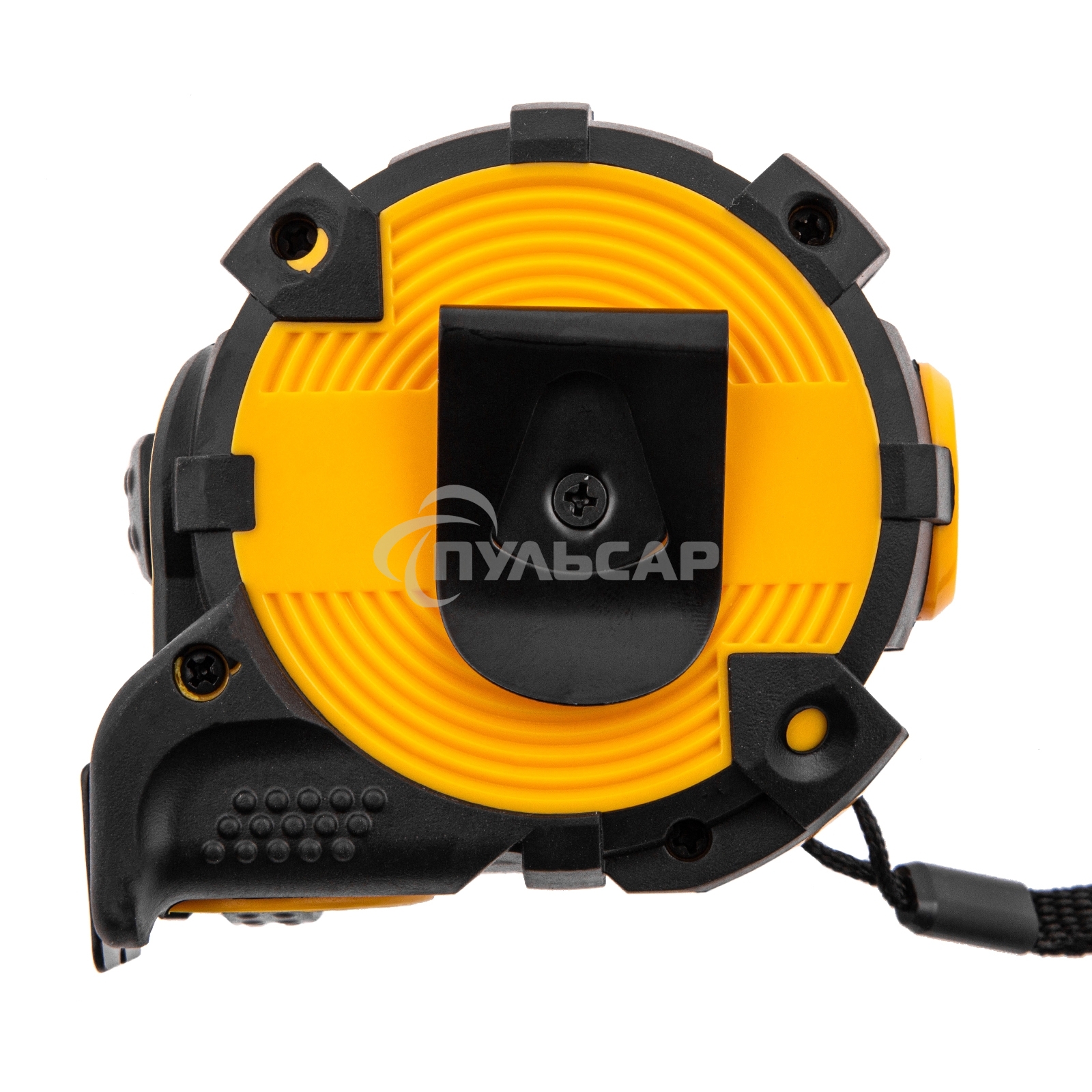 Рулетка 5м х 32мм, автоматич. фиксац., нейлон. покрытие, магнит. зацеп, двухстор. разметкаDenzel