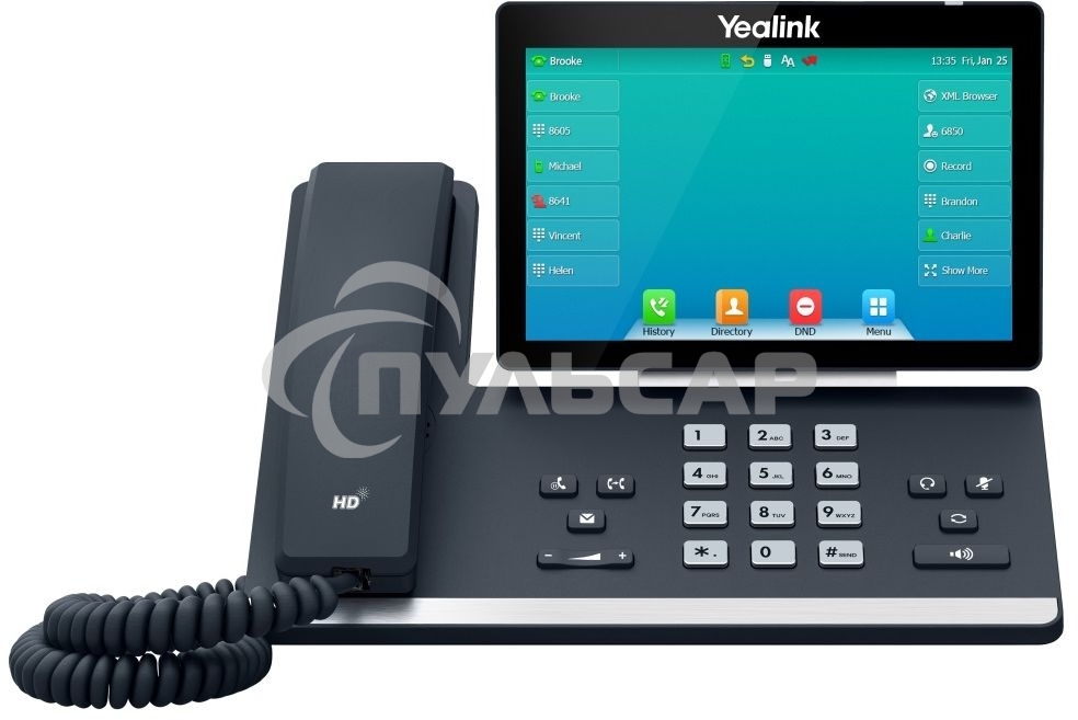 Телефон VOIP SIP-T57W YEALINK