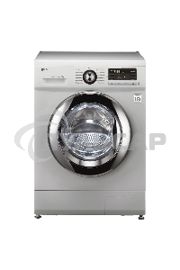 Стиральная машина LG F1296TD4 серебристый, загрузка фронтальная 8 кг, 1200 об/мин, класс: А