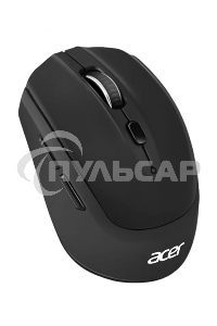 Мышь беспроводная Acer OMR050 черный, 1600 dpi, радиоканал, Bluetooth, USB, кнопки - 6