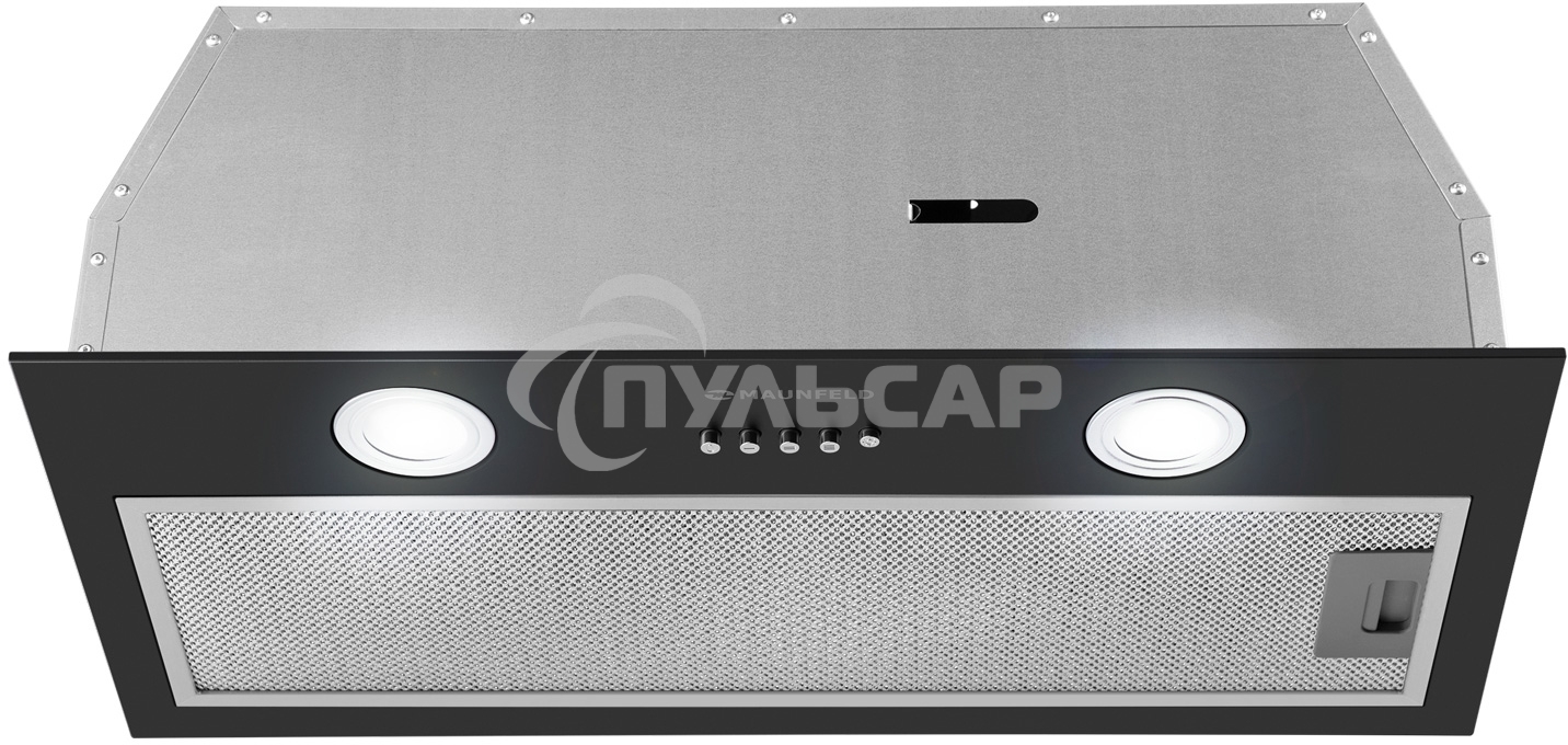 Вытяжка встраиваемая Maunfeld Thames 601M черный, 60 см, 520 куб. м/ч, 45 дБ