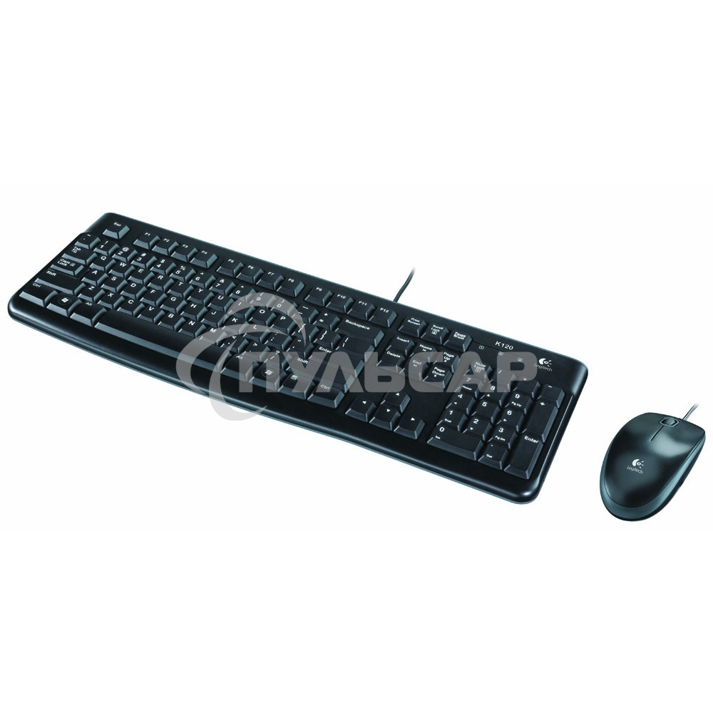 Комплект клавиатура + мышь Logitech Desktop MK120 (русская раскладка)