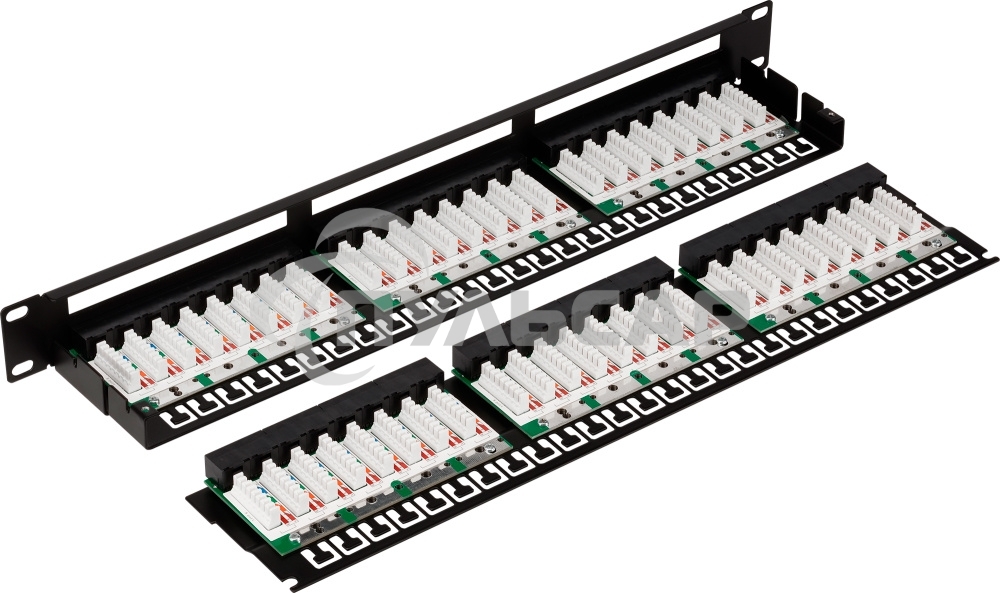 Патч-панель Lanmaster TWT-PP48/1U-U6 19