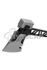 Топор цельнокованый Denzel 600 г, двухкомпонентная обрезиненная рукоятка