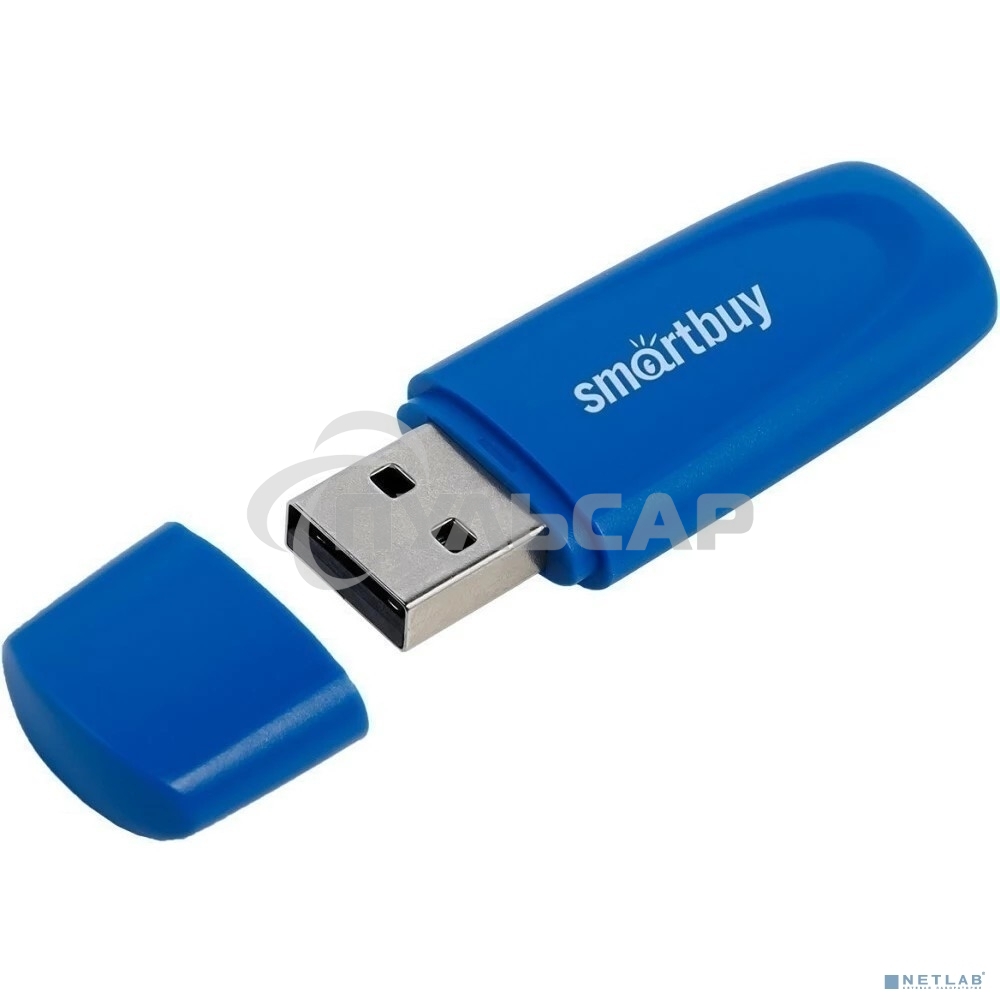 Флешка USB R/W Smartbuy R/W Scout Blue (SB016 Gb2SCB), 16 Gb, USB 2.0, R/W 15/12, синий