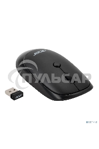 Мышь беспроводная Acer OMR137 черный, 1600 dpi, радиоканал, USB, кнопки - 4
