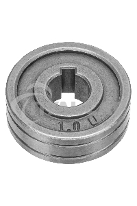 Подающий ролик, U профиль под алюминиевую проволоку 1,0-1,2 мм, 2 шт Denzel