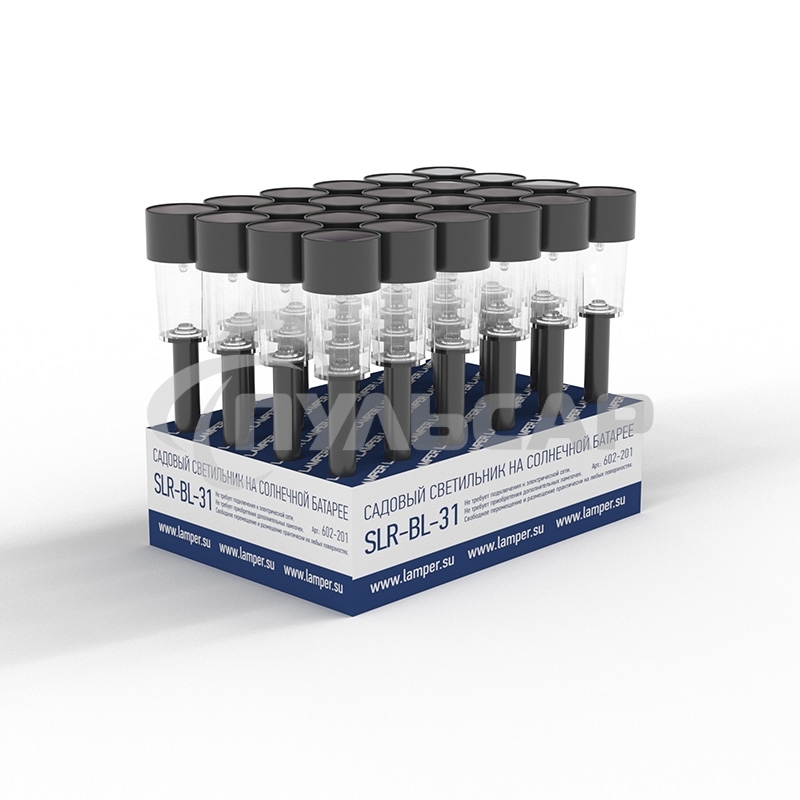 Садовый светильник на солнечной батарее (SLR-BL-31) LAMPER