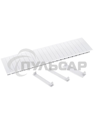 Заглушка 12 мод. белый ИЭК YZM10-12-K01