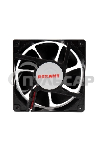 Вентилятор для корпуса Rexant RХ 12038MS 12 VDC черный, 120 мм, 2300 об/мин, 36 дБ, 2 pin