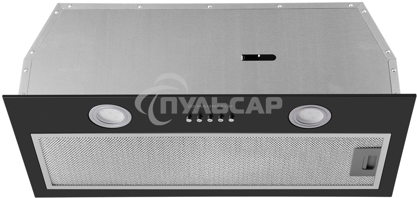 Вытяжка встраиваемая Maunfeld Thames 601M черный, 60 см, 520 куб. м/ч, 45 дБ