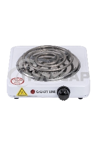 Электрическая плитка Galaxy Line GL 3003, белый, электрическая, 1000 Вт