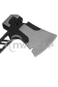 Топор цельнокованый Denzel 600 г, двухкомпонентная обрезиненная рукоятка