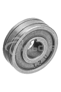 Подающий ролик, U профиль под алюминиевую проволоку 1,0-1,2 мм, 2 шт Denzel