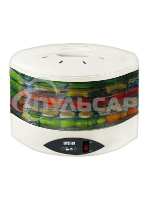 Сушилка для овощей и фруктов Mystery MDH-322 белый 250W