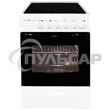 Плита электрическая Лысьва EF4002MK00 белый, конфорок 4, духовка 57 л, 50 см x 84 см x 60 см (без крышки)