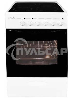 Плита электрическая Лысьва EF4002MK00 белый, конфорок 4, духовка 57 л, 50 см x 84 см x 60 см (без крышки)