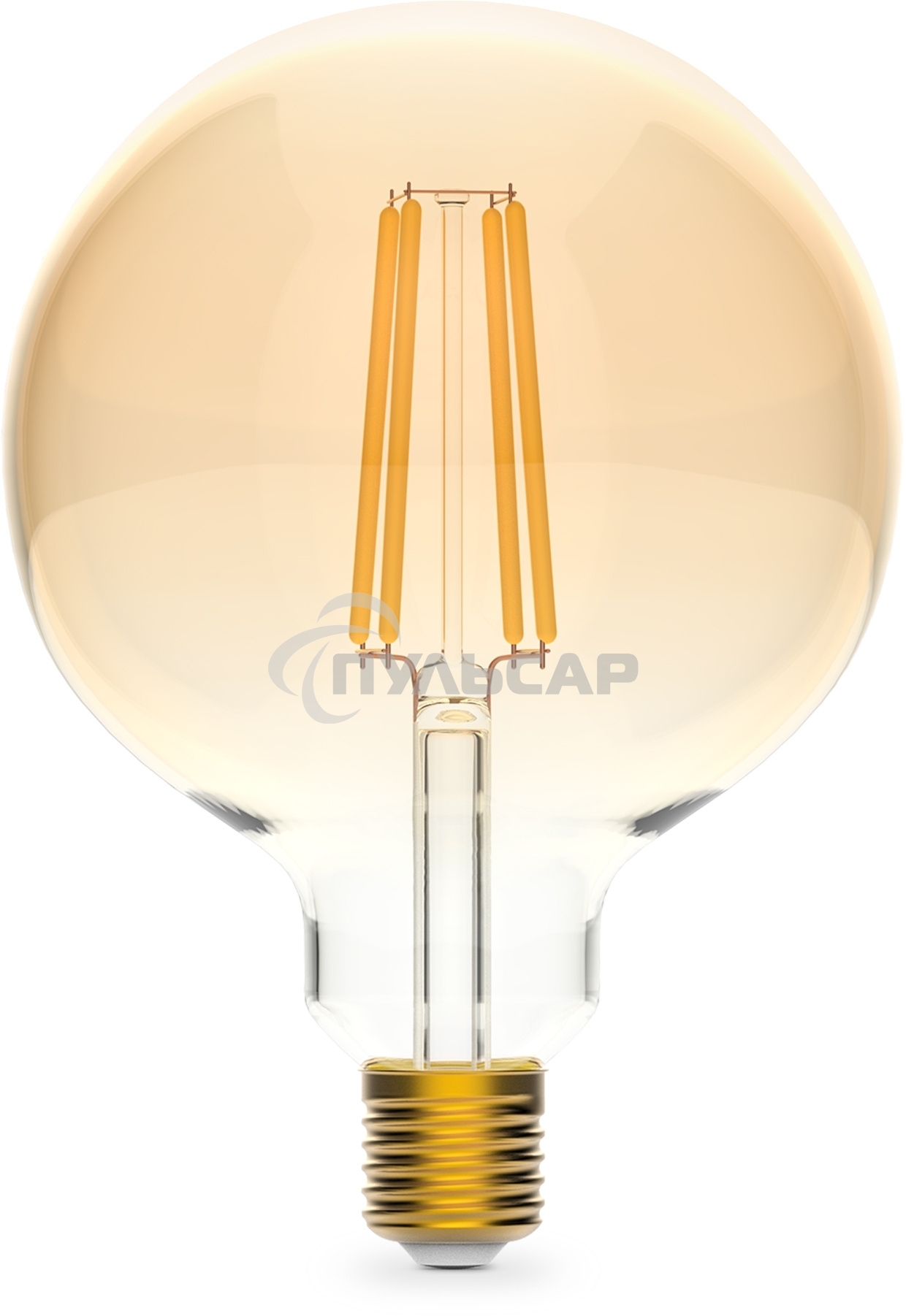 Лампа cветодиодная Gauss Smart Home Filament G95 7W 740lm 2500К E27 диммируемая LED
