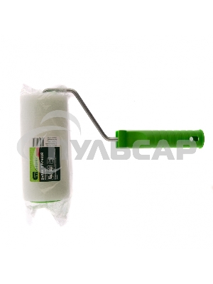 Валик ПОРОЛОН с ручкой, 150 мм, D - 48 мм, D ручки - 6 мм Россия Сибртех