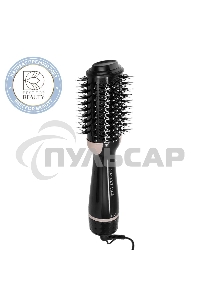 Фен-расческа Galaxy Line GL 4407, черный, 1200 Вт, расческа с керамическим покрытием рабочей поверхности и смешанным типом зубьев, функция 