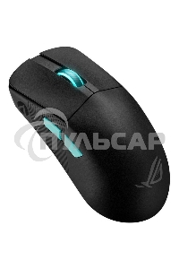Мышь беспроводная/проводная ASUS ROG Harpe Ace Aim Lab Edition черный, 36000 dpi, радиоканал, Bluetooth, USB, кнопки - 5