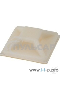 Площадка самоклеящаяся Rexant 20х20 мм, белая, упаковка 100 шт.