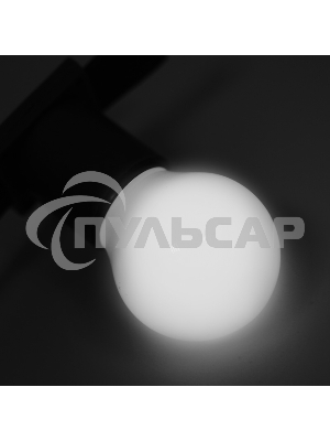 Лампа светодиодная Neon-night d-45 3 LED 1Вт шар . белая E27 25лм 220В