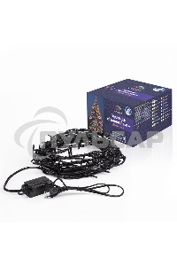 Гирлянда Neon-night ТВИНКЛ ЛАЙТ LED (с контроллером 8 режимов) 20м 200 LED 20Вт 220В IP44 мульти
