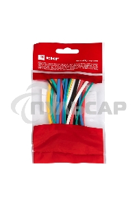 Набор трубок термоусадочных ТУТ 1/0.5; 1.5/0.75; 2/1; 2.5/1.25; 3/1.5 (6 цветов по 5шт 100мм) PROxima EKF tut-n-2-r