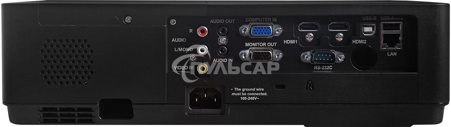 Проектор Cactus CS-S2.B 3LCD 40000Lm LS 4000Lm ANSI (1024x768) 15000:1 ресурс лампы:10000часов 1xUSB typeA 2xHDMI 4.7кг