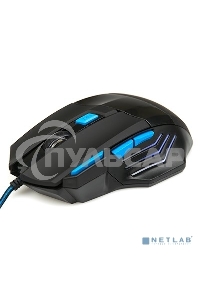 Мышь проводная Nakatomi MOG-21U черный, 2400 dpi, USB, кнопки - 7