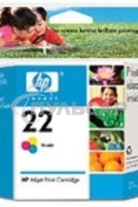 Картридж струйный HP 22 C9352AE многоцветный для HP DJ 3920/3940/PSC 1410 (165стр.)