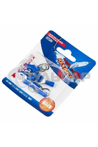 Наконечник кольцевой Rexant изолированный ø8.4мм, 1.5-2.5мм², НКи 2.5-8 / НКи2-8 / RV2-8, синий, в упак. 10 шт.