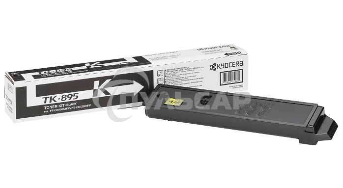 Картридж лазерный Kyocera TK-895K (1T02K00NL0) черный для FS-C8020MFP/C8025MFP/FS-C8520MFP/C8525MFP 12000 стр