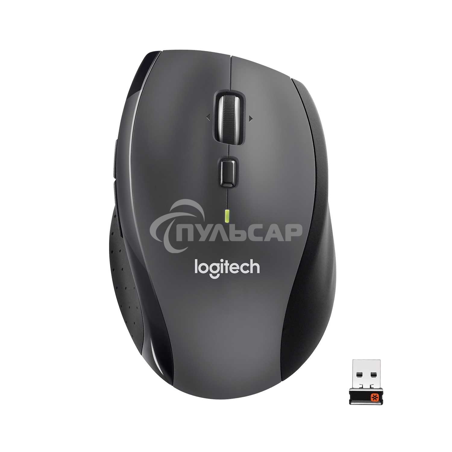 Мышь беспроводная Logitech M705 черный, 1000 dpi, радиоканал, USB, кнопки - 7
