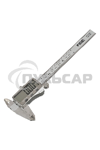 Штангенциркуль, 150 мм, электронный, большой дисплей, с глубиномером Denzel