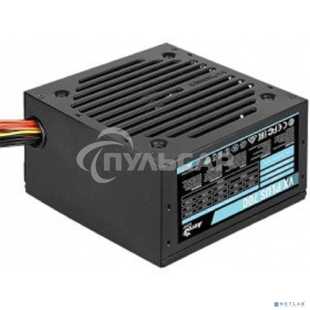 Блок питания Aerocool / Formula VX-700 PLUS, 700Вт, 120мм, черный, (аналог Aerocool VX Plus 700)