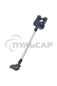 Пылесос вертикальный BBK BV3001 синий/серый, питание от аккумулятора, 150 Вт, уборка сухая, пылесборник 0.8 л, работа от АКБ max 30 мин
