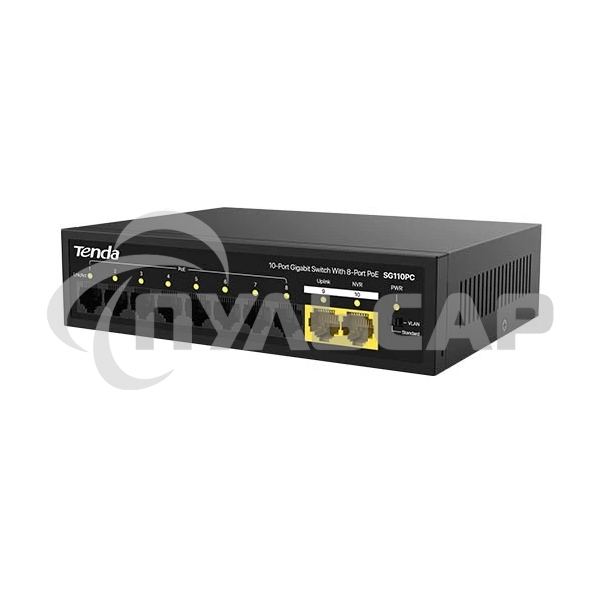 Коммутатор TENDA SG110PC 10PORT 10/100/1000M