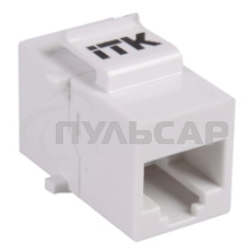 Проходной адаптер кат.5E UTP, RJ45-RJ45, тип Keystone Jack CS7-1C5EU ITK
