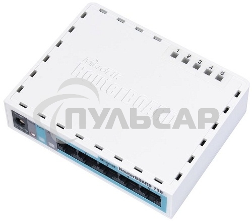 Маршрутизатор MikroTik RB750r2 hEX lite 5x10/100 Mbps
